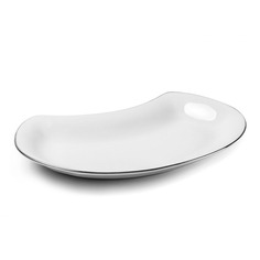 Блюдо Tunissie Porcelaine Vendange Filet Platine 24 см