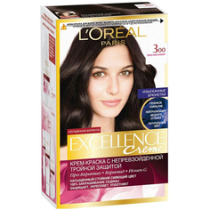 Краска для волос LOreal Excellence Creme 3.00 темно-каштановый L'Oreal