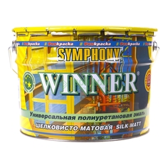Краска Симфония Виннер база А шелковая/матовая 9л (10516) Symphony
