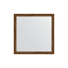 Зеркало в багетной раме Evoform красная бронза 37 мм 60х60 см