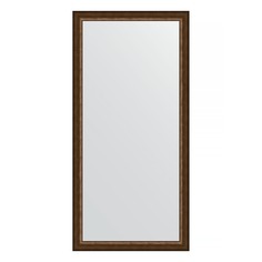 Зеркало в багетной раме Evoform состаренная бронза 66 мм 76х156 см