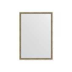 Зеркало в багетной раме Evoform витая латунь 26 мм 48х68 см