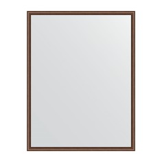 Зеркало в багетной раме Evoform орех 22 мм 68х88 см