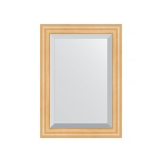 Зеркало с фацетом в багетной раме Evoform сосна 62 мм 51х71 см
