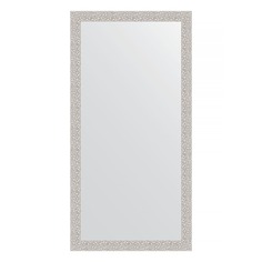 Зеркало в багетной раме Evoform мозаика хром 46 мм 51х101 см