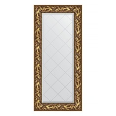 Зеркало с гравировкой в багетной раме Evoform византия золото 99 мм 59x128 см