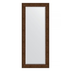 Зеркало напольное с фацетом в багетной раме Evoform состаренная бронза с орнаментом 120 мм 87x207 см