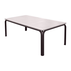 Стол раздвижной Nardi alloro ext legs caffe 210/280