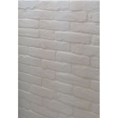 Плитка Керамика Императорский кирпич Белый Ложок 25,8х7,6 см