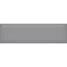 Плитка Kerama Marazzi Аккорд серая темная грань 8,5x28,5 см 9015