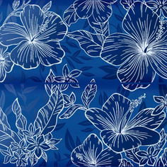 Панно Kerlife Elissa Blu Fiore 40,2x50,5 см