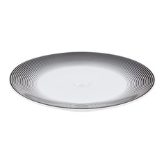 Блюдце кофейное Porcelaine du reussy louna. Linea brun.