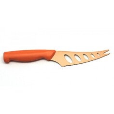 Нож для сыра 13см оранжевый Atlantis