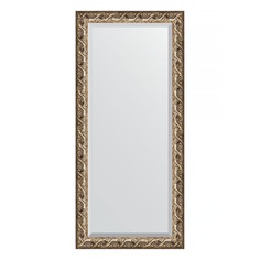 Зеркало с фацетом в багетной раме Evoform фреска 84 мм 76х166 см
