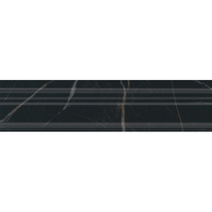 Бордюр Kerama Marazzi Алькала черный 5x20 см BLB039