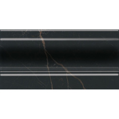 Плинтус Kerama Marazzi Алькала черный 10x20 см FMD017