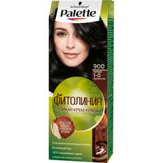 Крем-краска для волос Palette Фитолиния 1-0, 900 Черный 110 мл