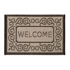 Коврик придверный 60х40см ИП Ермолова welcome