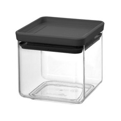 Банка для сыпучих продуктов Brabantia 0,7 л Черный