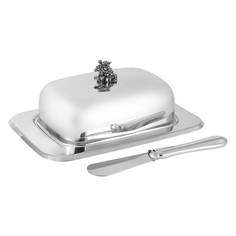 Маслёнка Regent Винтаж 18х13х7 см