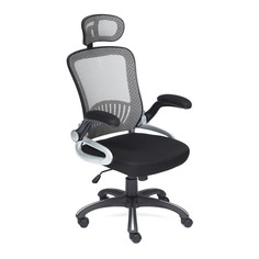 Кресло компьютерное TC серый 133х62х49 см