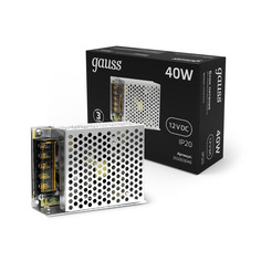 Блок питания LED STRIP PS 40W 12V Gauss