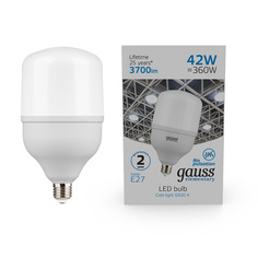 Лампа Gauss Elementary LED T120 E27 42W 3700lm 180-240V 6500K 1/12