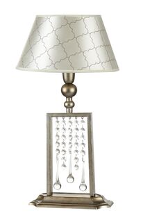 Настольная лампа Maytoni H018-TL-01-NG Серебро Антик 1хE14х40W