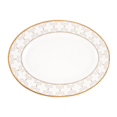 Блюдо овальное Noritake Трефолио 32 см