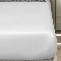 Простыня на резинке Togas Кеннет серая 180х200+30