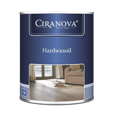 Масло воск Ciranova Hardwaxoil для паркетных полов белое 1 л