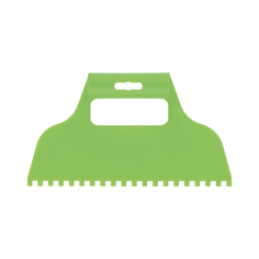 Шпатель для клея СибрТех зубчатый 6х6 230 мм