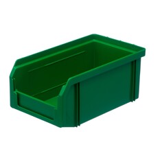 Пластиковый ящик Стелла v-1 (1 литр), зеленый Stella