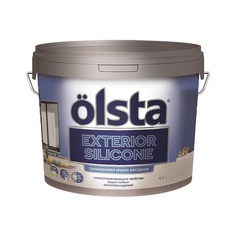Краска Olsta Exterior Silicone фасадная База А 2,7 л