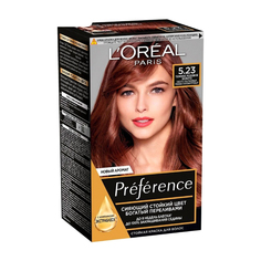 Краска L’Oreal Preference Recital Recital стойкая 5.23 Темное Розовое Золото L'Oreal