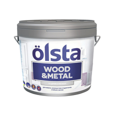 Краска Olsta Wood&Metal База С 2,7 л