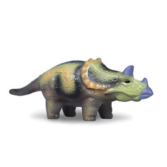 Игрушка-сквиш Maxitoys Антистресс-Динозавр. Трицератопс 23 см
