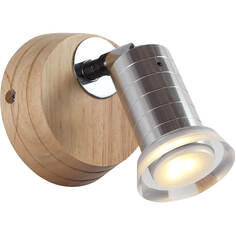 Бра с элементами дерева  Lucia tucci NATURA W161.1