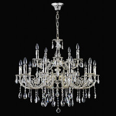 Светильник потолочный Avanti Luce HY-131/10+5 Chr Bl, 15xE14 40W