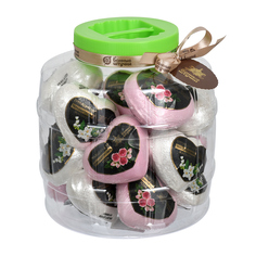 Бурлящие шары Банные штучки "Сердце" для ванны перламутровые (роза, жасмин) 130 г