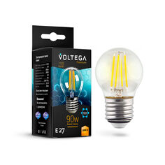 Лампочка Voltega Globe Graphene Е27 9W 2800К