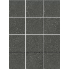 Плитка Kerama Marazzi Матрикс антрацит 1322H полотно 29,8x39,8 см из 12 частей 9,8x9,8 см