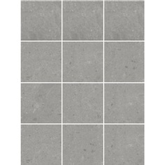 Плитка Kerama Marazzi Матрикс серый 1320H полотно 29,8x39,8 см из 12 частей 9,8x9,8 см