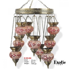 Люстра Exotic Selection S 03-04 красный