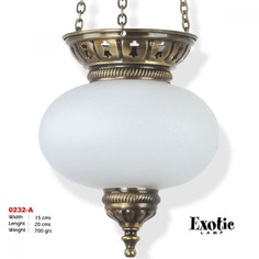 Подвес Exotic Selection 0232-A белый
