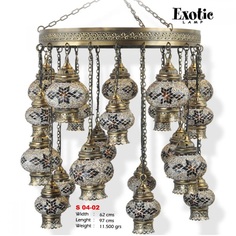 Люстра Exotic Selection S 04-02 бежевый