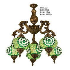 Люстра Exotic Selection 03481-32 зеленый