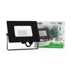 Прожектор Gauss 30W IP65 зеленого свечения