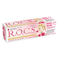Зубная паста с ароматом розы для детей 3-7 лет Rocs Kids Sweet Princess 45 г R.O.C.S.