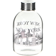 Бутылка стеклянная Everblooming New York 600 мл